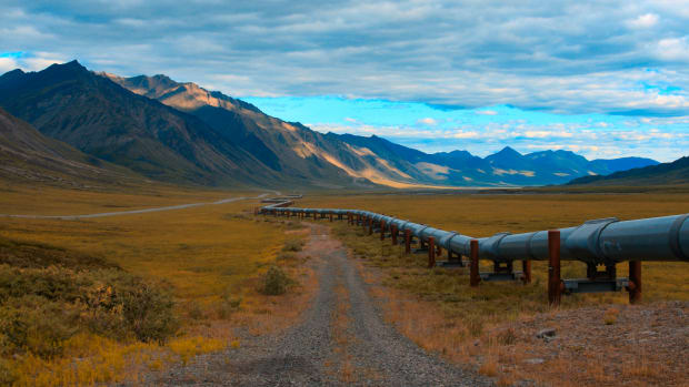 Alaska oil pipeline sh