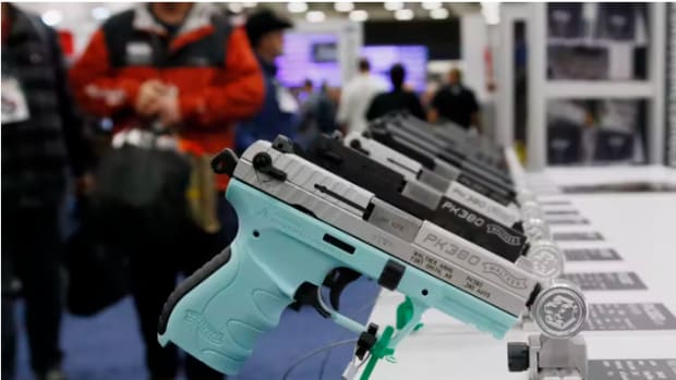 Sales of handguns have exploded in recent years. AP Photo/Sue Ogrocki