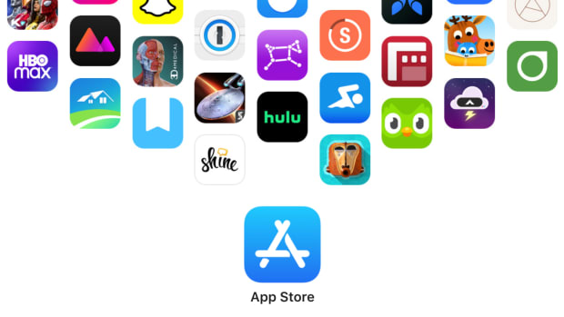 AppStore logo and Apps.