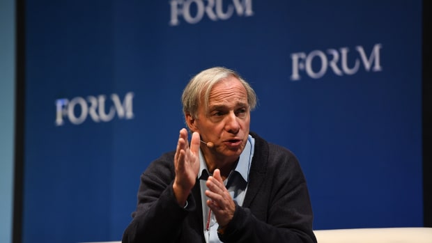 Ray Dalio, Founder, Co-Chief Investment Officer & Co-Chairman, Bridgewater Associates on the Forum Stage during day two of Web Summit 2018 at the Altice Arena in Lisbon, Portugal.