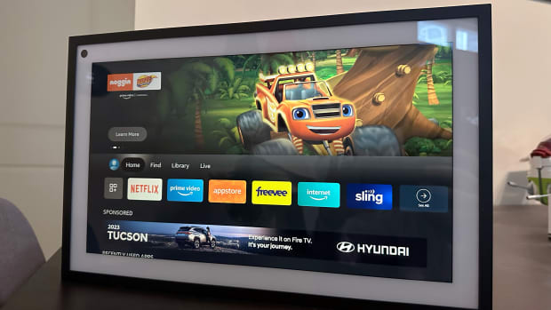 Fire TV on Echo Show 15 homepage
