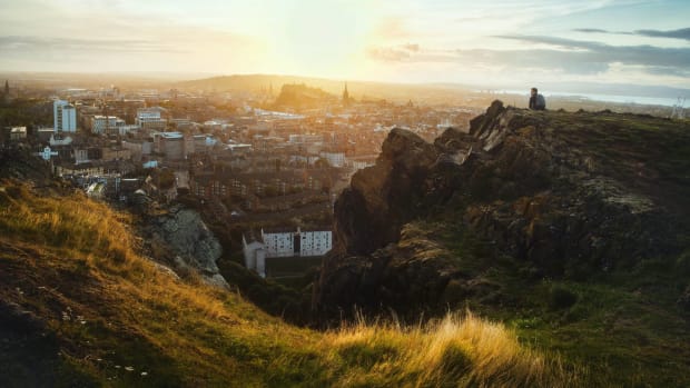 A view of Edinburgh, Scotland. lead.