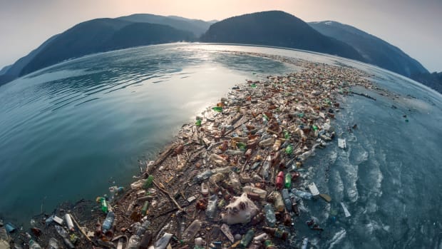 plastic waste ocean trash sh