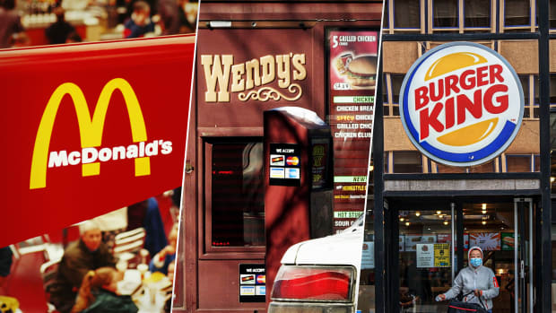 McDonald's Wendy's Burger King Lead JS
