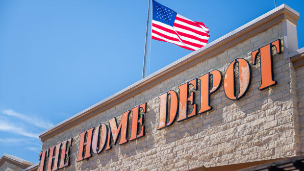 A Home Depot store is seen on Feb. 20, 2024 in Austin, Texas.