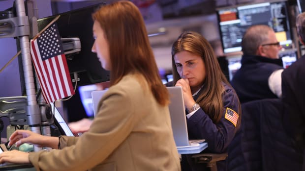 NEW YORK, NEW YORK - APRIL 09: Traders work on the floor of the New York Stock Exchange during afternoon trading on April 09, 2024 in New York City. The stock market closed with mixed results as Wall Street awaits the release of the latest inflation data.  (Photo by Michael M. Santiago/Getty Images)