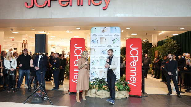 David Beckham makes a personal appearance at JcPenney Roosevelt Field Mall