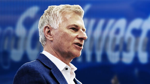 Southwest CEO Bob Jordan. Lead.