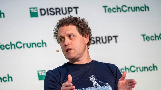 Peter Beck, founder and chief executive officer of Rocket Lab, during TechCrunch Disrupt in San Francisco, California, US, on Monday, Oct. 28, 2024. TechCrunch Disrupt is a 3-day conference focused on breaking technology news and developments with thought leaders who are making waves in the industry. Photographer: David Paul Morris/Bloomberg via Getty Images