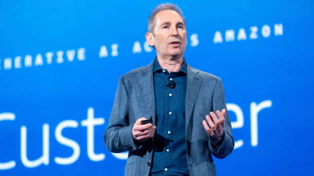 Amazon CEO Andy Jassy. lead.