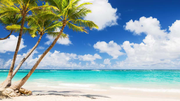 A beach is seen in the Dominican Republic. lead.