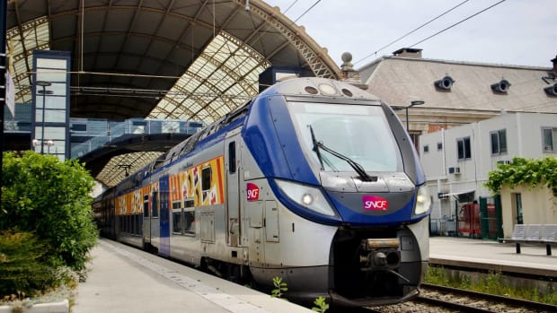 A French SNCF Train is seen. lead.