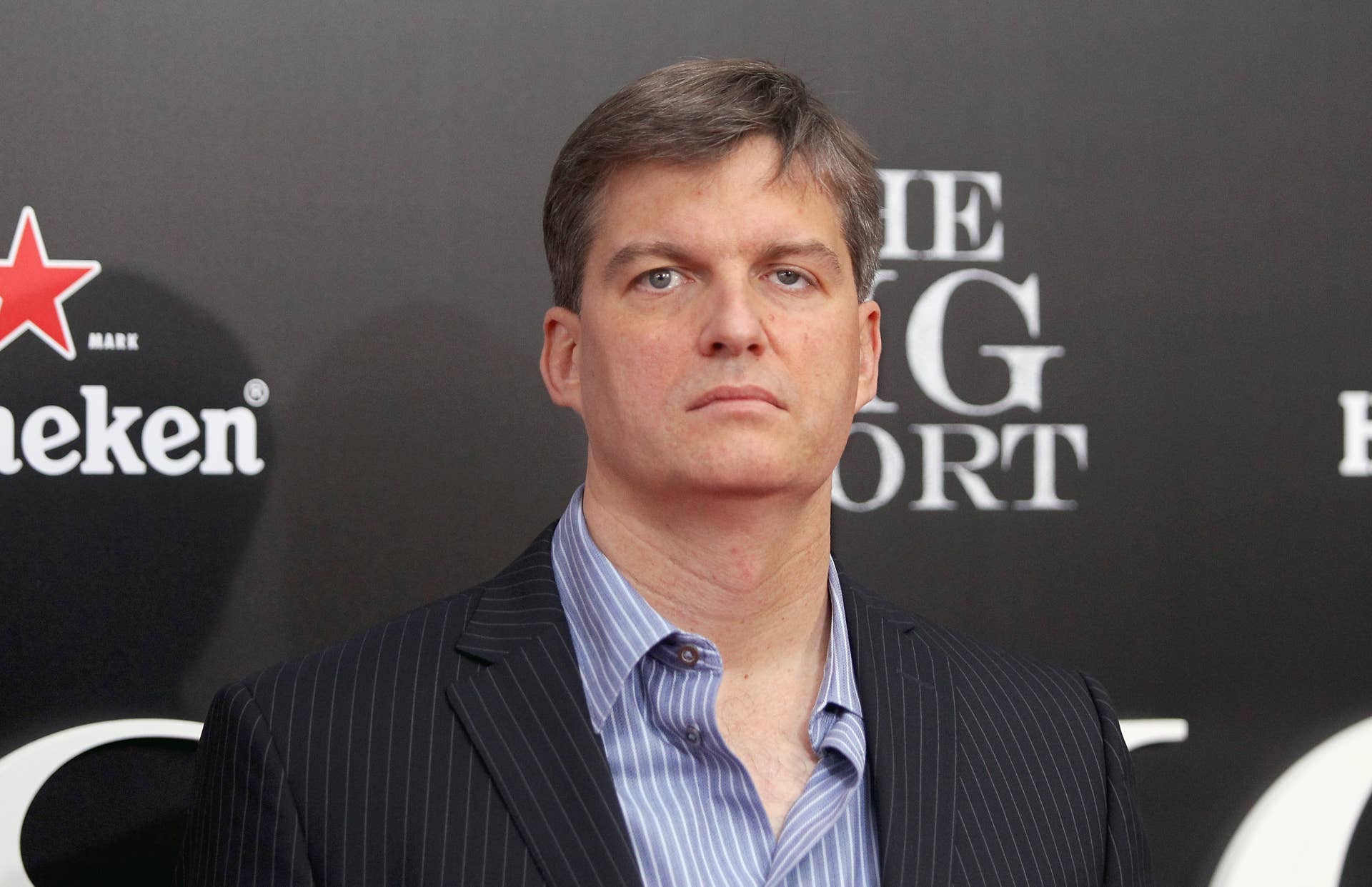 Michael Burry attends the "The Big Short" New York premiere at Ziegfeld Theater on November 23, 2015 in New York City. (Photo by Jim Spellman/WireImage)