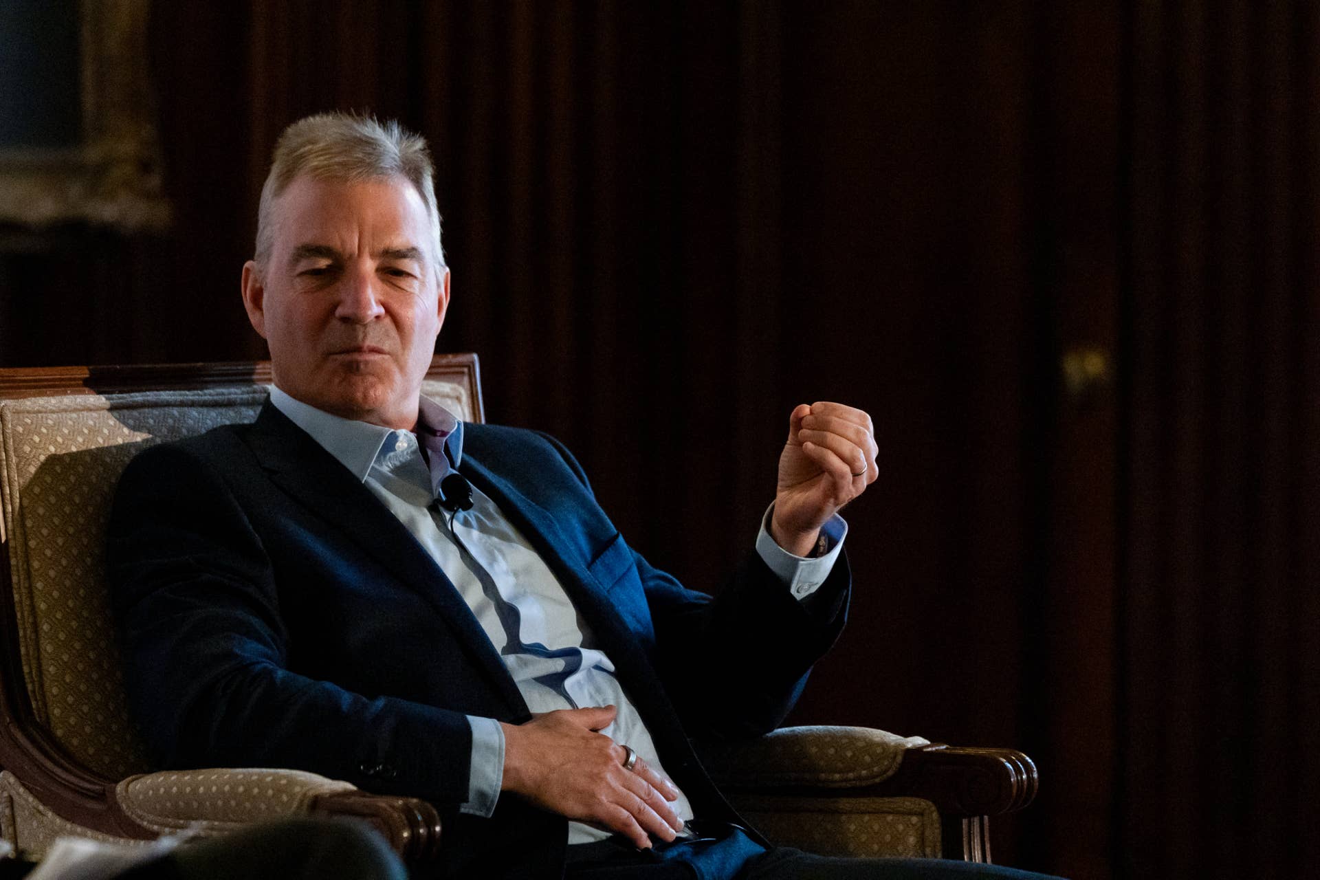 Daniel Loeb, founder and chief executive officer of Third Point LLC, during an Economic Club of New York (ECNY) event in New York, US, on Tuesday, April 22, 2025. 