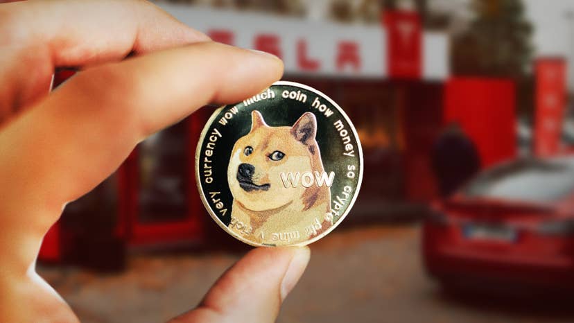 Dogecoin-Tesla