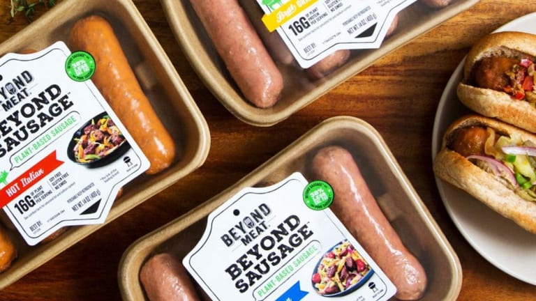 Beyond Meat Surges as Tim Hortons Tests Meatless 'Sausages' on Breakfast Menus