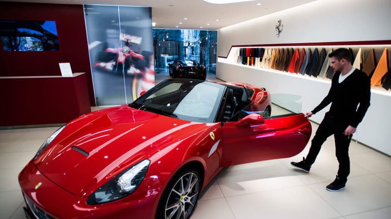 Ferrari Stock Guns Ahead Amid Accelerating Sports Car Sales