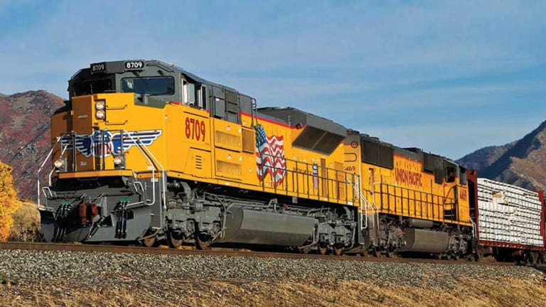 Union Pacific Rises After Fourth-Quarter Profit Tops Estimates