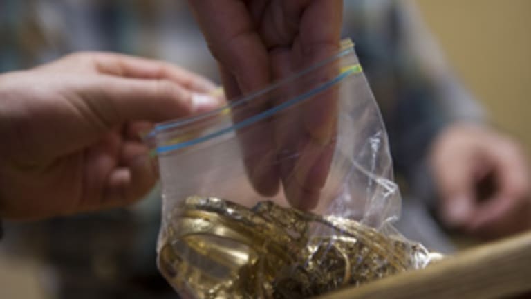 Gold Prices Flat as Dollar Dips (Update 1)