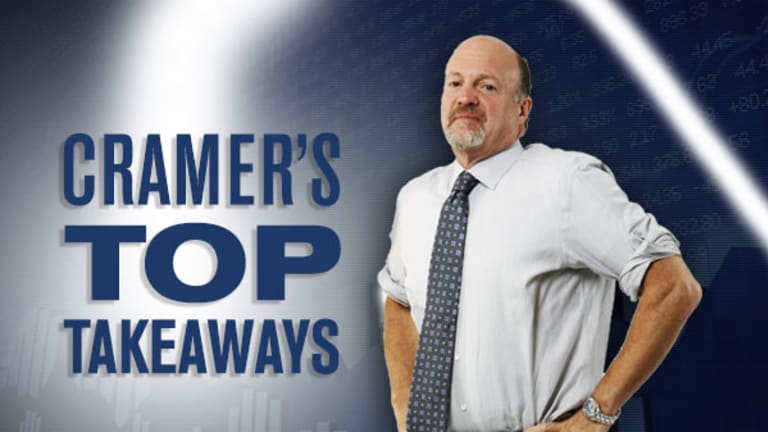 Jim Cramer's Top Takeaways: Actavis, Apple, General Motors