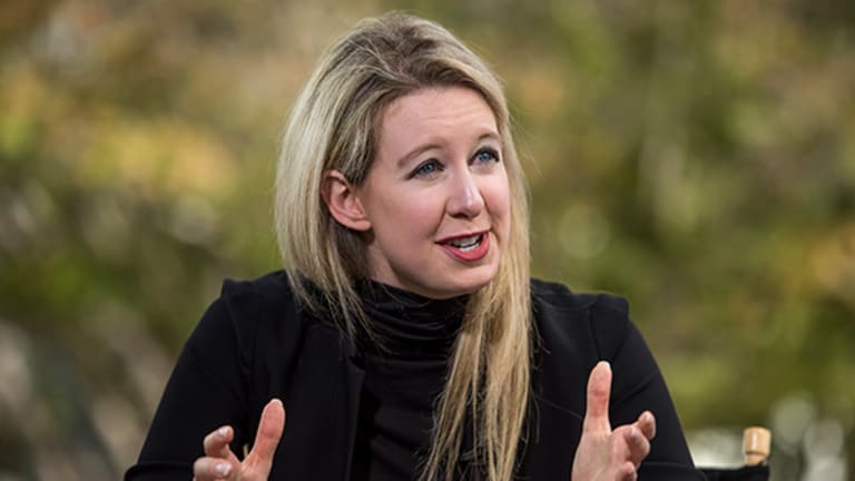 Jim Cramer Says Theranos CEO 'Can't Make a Move'