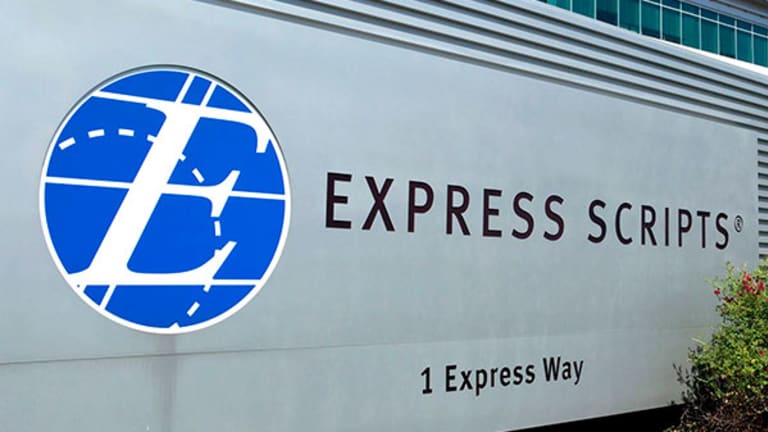 Express Scripts Falls on Attack From Andrew Left