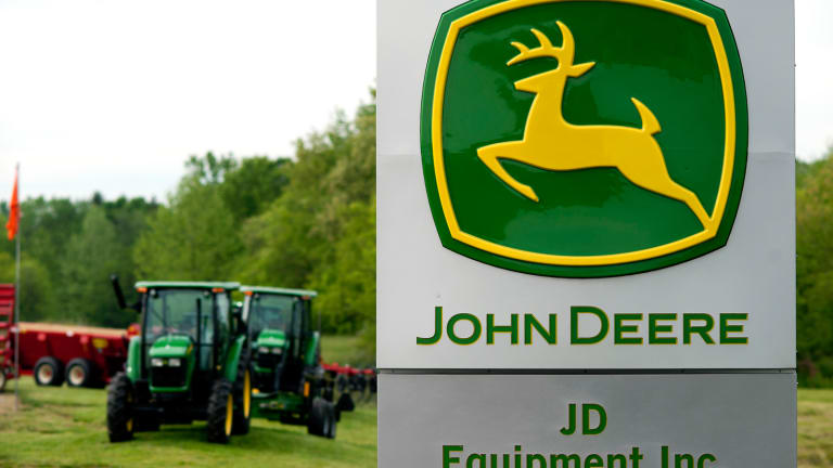 John Deere 5 Year Stock Chart