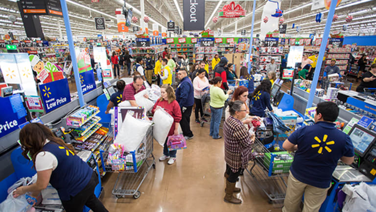 Jim Cramer -- Walmart Will 'Power Higher' if It Stays on Plan
