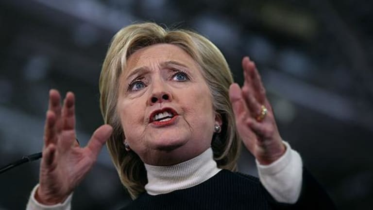 Hillary Clinton's Quiet Week Left Her Stock Portfolio Down Nearly 1%
