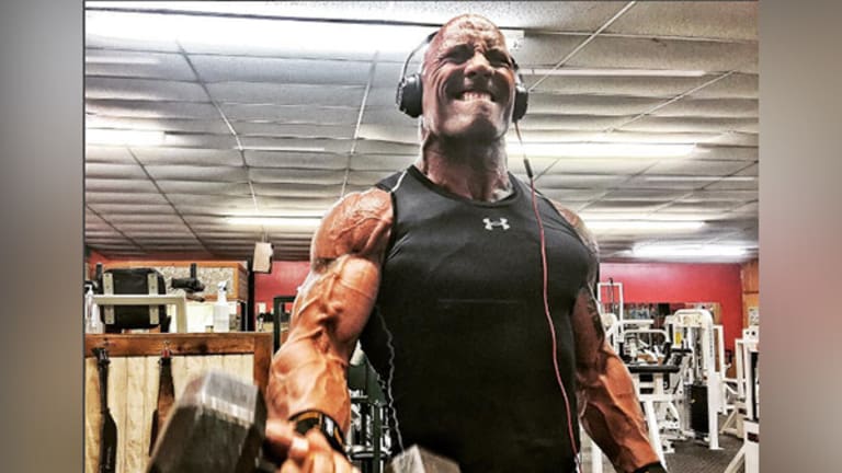 the rock in under armour