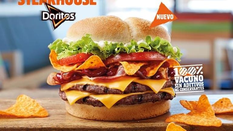 Zany Burger King Food Campaign Follows Whopperitos With Doritos Burger
