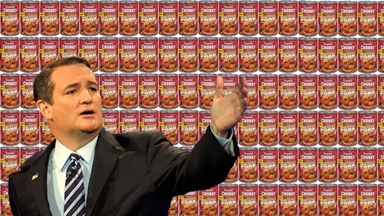 Buy Campbell's Soup Stock If You Think Ted Cruz Is Going to Be the Next President