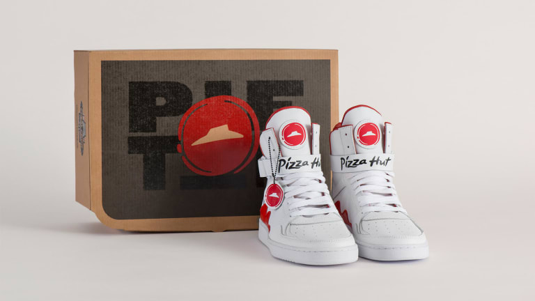Yes, Pizza Hut Just Created High-Top Sneakers That Will Let You Order a Cheese Pizza