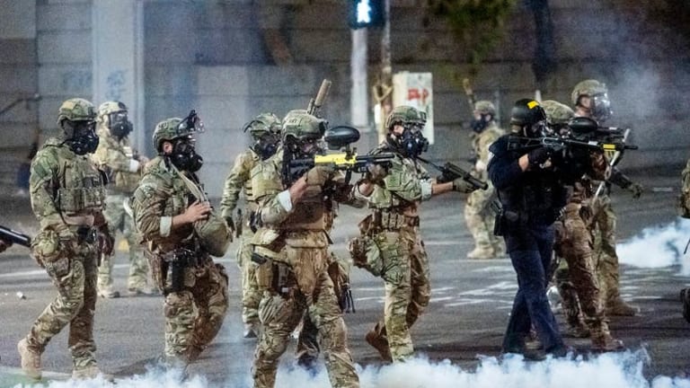 Militias’ warning of excessive federal power comes true – but where are they?