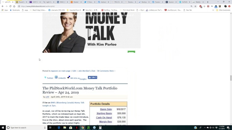 The PhilStockWorld.com Weekly Webinar - 05-01-19