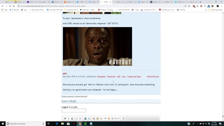 The PhilStockWorld.com Weekly Trading Webinar - 05-22-19