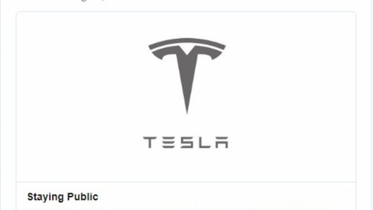 It’s Over: Tesla To “Remain Public” Musk Says In Friday Midnight Announcement