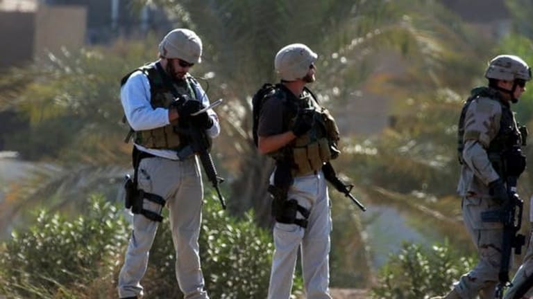 Who are the private contractors fighting in Iraq and Afghanistan?