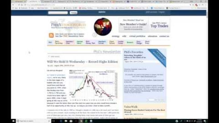 The PhilStockWorld.com Weekly Webinar – 08-29-18