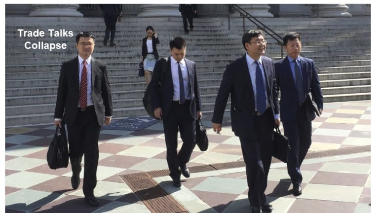 Trade War Friday – US China Talks Collapse With No Resolution