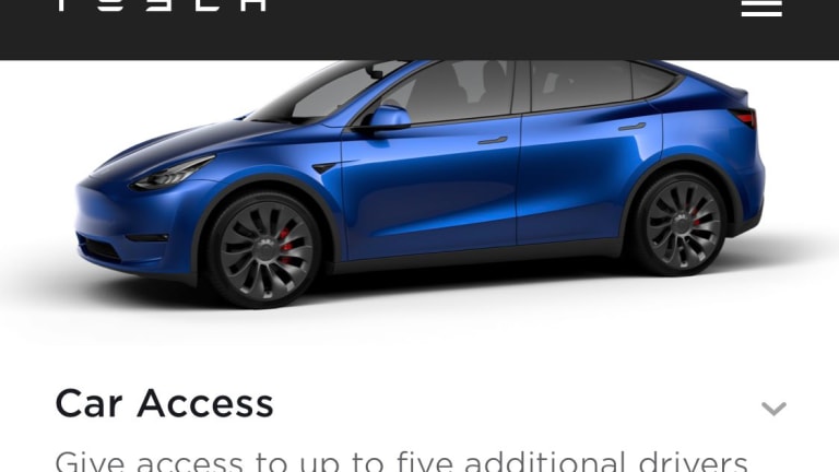 Tesla Adds "Car Access" Sharing Feature