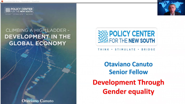 Development through gender inequality