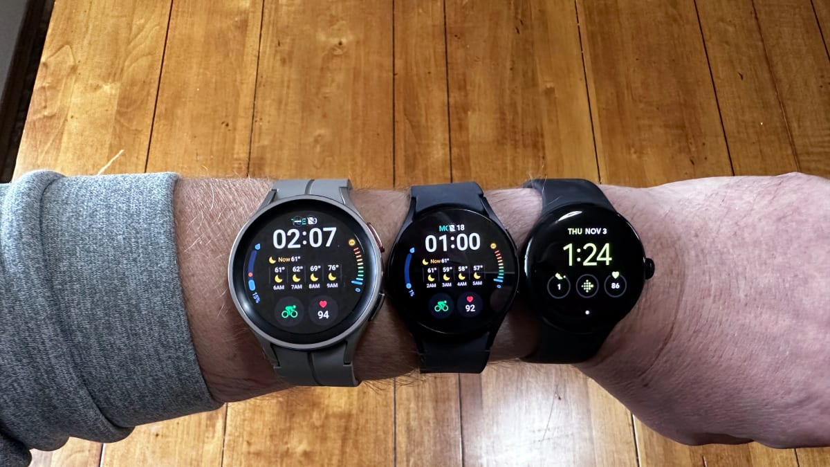 Google Pixel Watch vs. Samsung Galaxy Watch 5