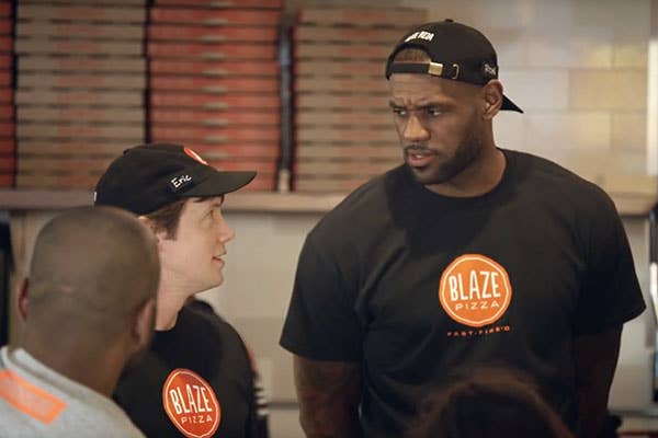blaze pizza lebron
