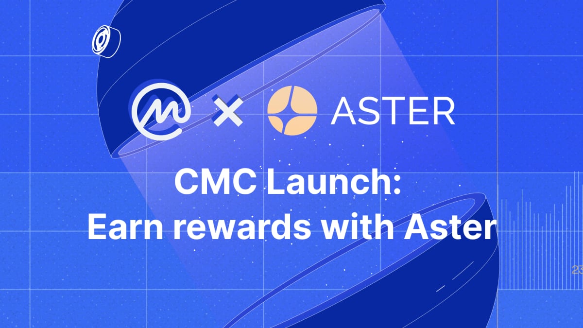 CoinMarketCap Introduces CMC Launch, Elite Pre-TGE Project Launchpad, With  Aster as Inaugural Project - TheStreet Crypto: Bitcoin and cryptocurrency  news, advice, analysis and more