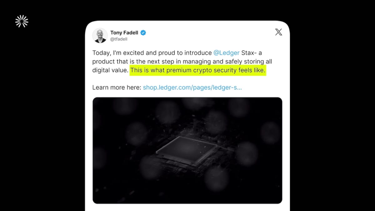 What is a cold wallet? Ledger Stax review