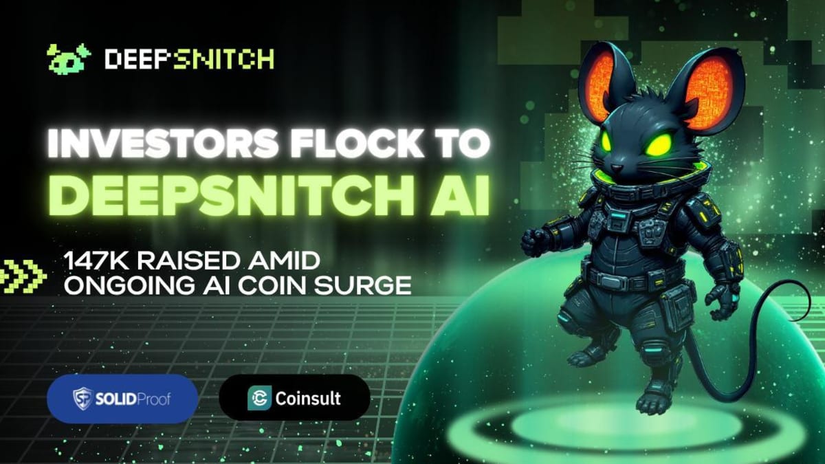 DeepSnitch Introduces Five Specialized AI Agents as Token Presale Goes Live  - TheStreet Crypto: Bitcoin and cryptocurrency news, advice, analysis and  more