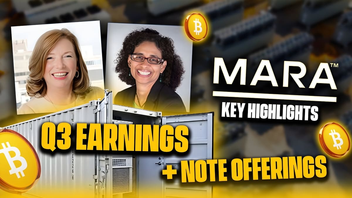 MARA Q3 2024 Earnings Report and Recent Note Offering: Key Highlights -  TheStreet Crypto: Bitcoin and cryptocurrency news, advice, analysis and more