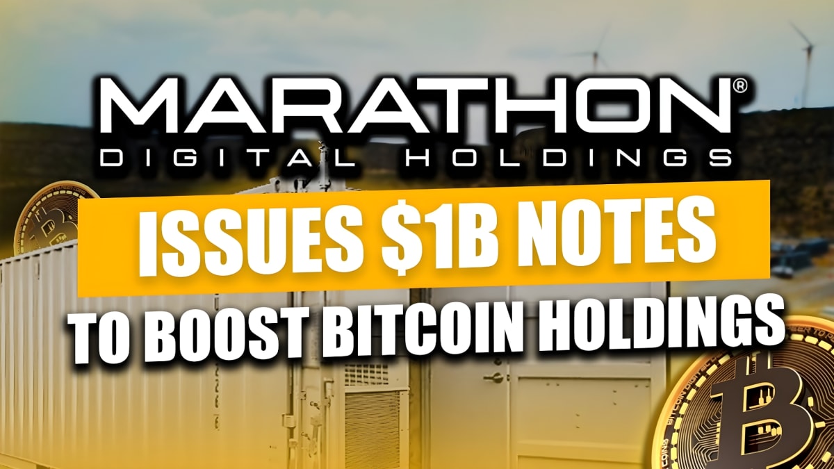 Marathon Digital Shifts Strategy with $1 Billion Convertible Notes Offering  to Expand Bitcoin Holdings - TheStreet Crypto: Bitcoin and cryptocurrency  news, advice, analysis and more