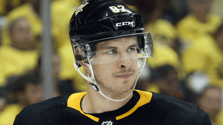 There's something strange, but also great about this Sidney Crosby